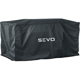 Чохол для гриля SEVERIN SEVO GT, водонепроникний, 600D Оксфорд, чорний, для SEVERIN SEVO SMART Control GT