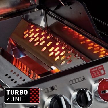Газовий гриль Enders MONROE PRO 4 SIK TURBO з 4 нержавіючими пальниками, бічною конфоркою, інфрачервоним пальником, панорамним оглядом, HEAT RANGE™-пальниками, решіткою SWITCH GRID™, турбозоною 800°C та системою SIMPLE CLEAN™