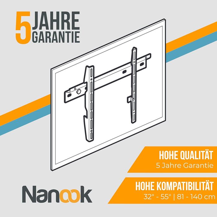 Настінне кріплення для телевізора Nanook 32-55
