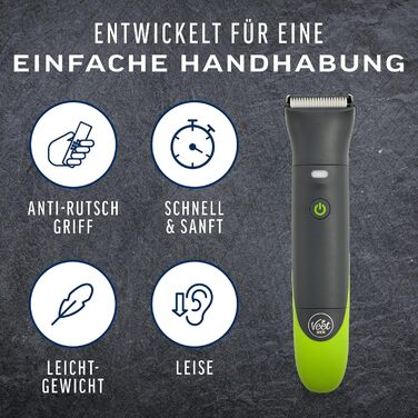 Тріммер Veet Men Intimate - для тіла та зони бікіні, водостійкий | Veet