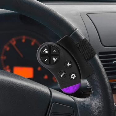 Автомобільна магнітола 1 DIN з Bluetooth, FM-радіо, MP3-плеєром, гучним зв'язком, керуванням на кермі, 2 USB для музики та зарядки