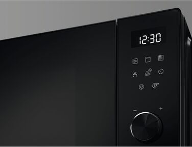 Мікрохвильова піч AEG MFB252DB з грилем, 25л, 900Вт, інвертор, чорна