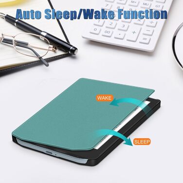 Чохол для Pocketbook Verse PB629 / Verse Pro PB634 - Flip Cover з авто-функцією сну/пробудження, зелений