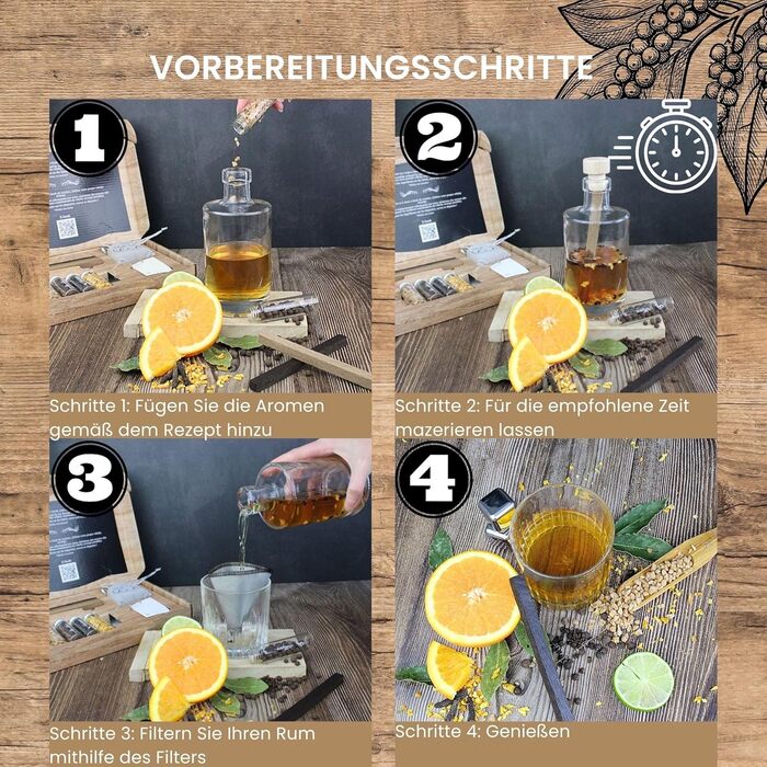 Набір спецій для віскі L&G® - подарунковий набір для чоловіків та жінок, оригінальна ідея для подарунка на Різдво, День народження, День святого Валентина, незабутні враження вдома