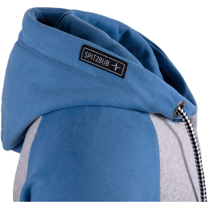 Світшот з капюшоном Spitzbub Jens XL, чоловічий, на блискавці, багатокольоровий