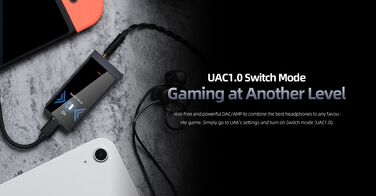 ЦАП/підсилювач Shanling UA6 (чорний), 4 x CS43131