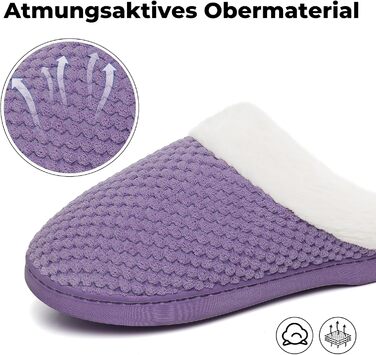 Тапочки зимові Mishansha для чоловіків та жінок, з підкладкою, теплі, з пам'яті ефекту, з плюшу, білі