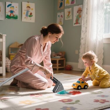 Миючий пилосос для килимів та м'яких меблів Gerät 450W, 15000Па, 1.2+0.6л