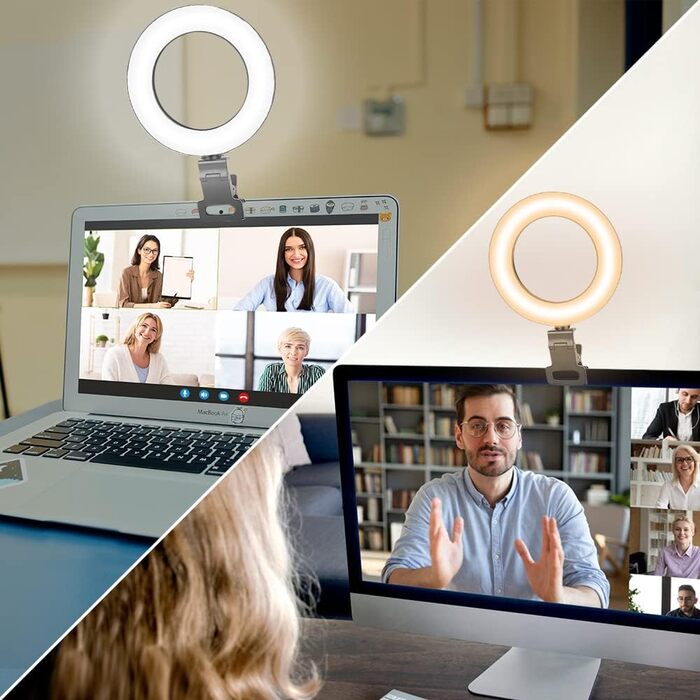 Ring Light UBeesize 30 см з штативом, 12 дюймів для фото та відео, Live Stream, YouTube, макіяж