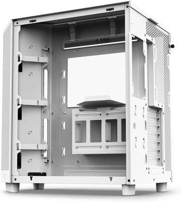 Комп'ютерний корпус NZXT H6 Flow білий