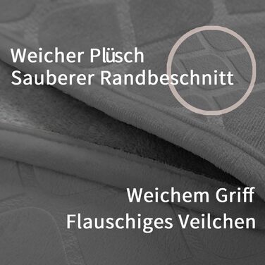 Водонепроникний килимок для собак, 127x152 см. М'який двосторонній коврик для собак великих порід, захист дивану, сірий + бежевий (світло-сірий + темно-сірий, 152x203 см)