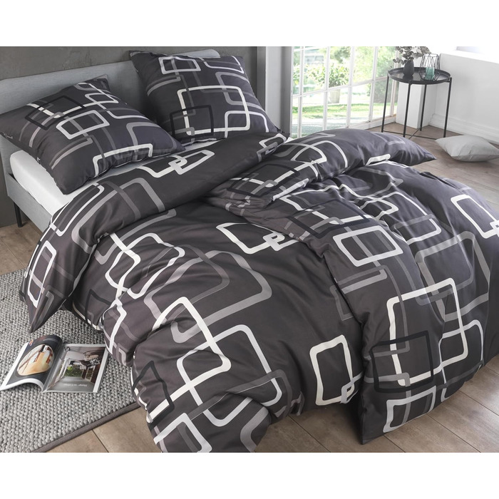 Комплект постільної білизни Kuscheli® 135x200 4 частини, мікрофібра, сертифікат ÖkoTex, дизайн 