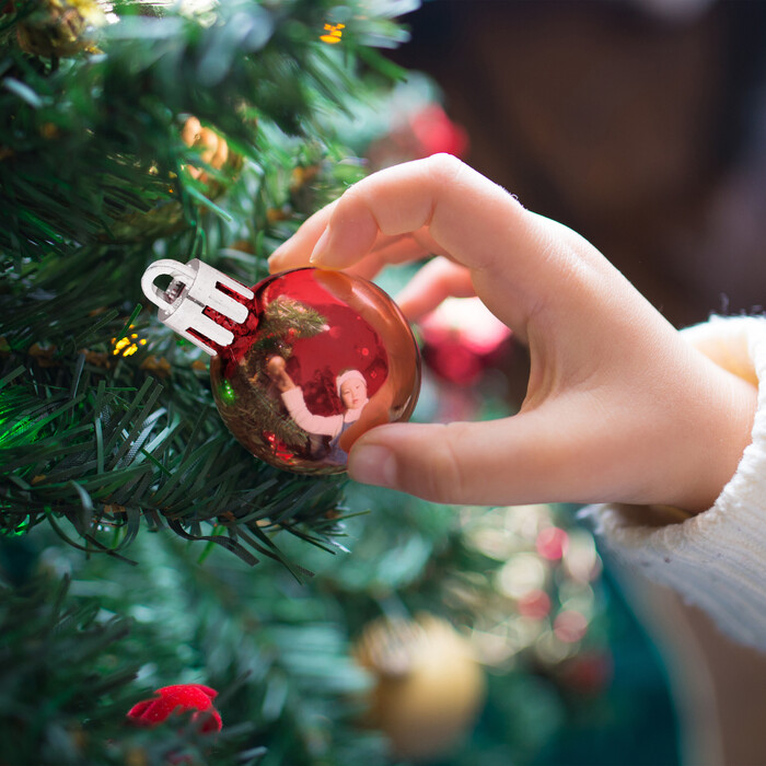 Relaxdays Christmas Baubles Set of 96