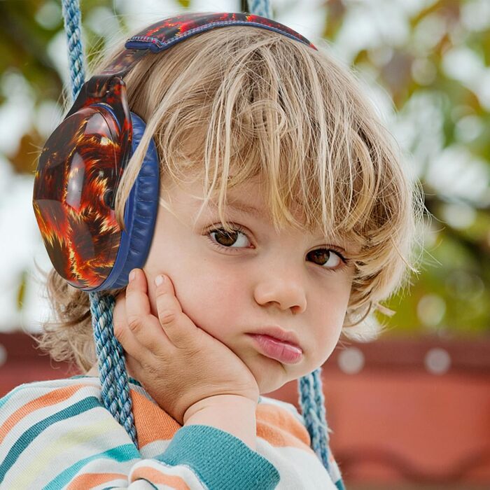 Навушники для захисту від шуму для дітей з аутизмом, SNR 28 dB. Ідеально для феєрверків та концертів.