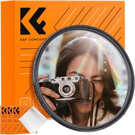 Фільтр K&F Concept Prisma 82mm для зіркового світла, анаморфний (Nano-Basic)