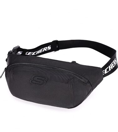 Сумка на пояс Skechers Nevada S1111-06, чорна, універсальний розмір (жіноча/чоловіча)