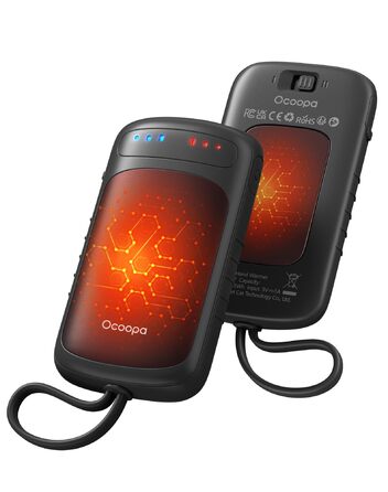 Електричний грієчка OCOOPA DuoHeat: 8 годин роботи, 67г, для кемпінгу, полювання, подарунок чоловікам