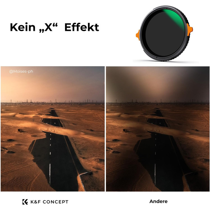 Фільтр K&F Concept Nano-X 37mm 2-в-1: ND та CPL (ND4-ND64)