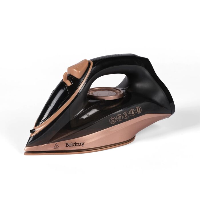 Праска Beldray 2-в-1 бездротова з парою, керамічна підошва, антиналіт, 140 г/хв, 230 мл, 2600 Вт