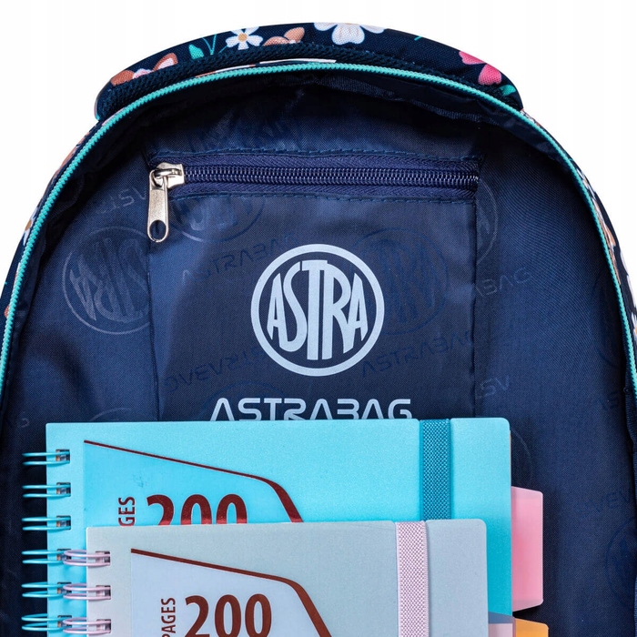 Багатофункціональний шкільний рюкзак AstraBag, синій, 20 л