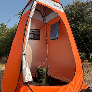 Намет для душу та роздягальні Upgrade Pop Up, 140x140x210 см, чорний, з підлогою