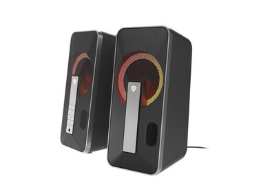 Комплект акустичних систем 2.0 Genesis Helium 100BT, 10 Вт, чорний