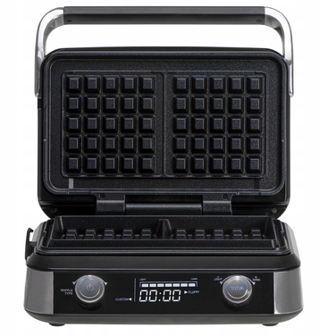 Вафельниця Adler AD 3084, 2400 Вт, LCD-дисплей, 5 програм, чорна