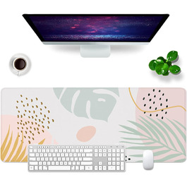 Килимок для миші Octopus, фіолетовий, 80x30 см, XL, для геймінгу, великий, з принтом Океан