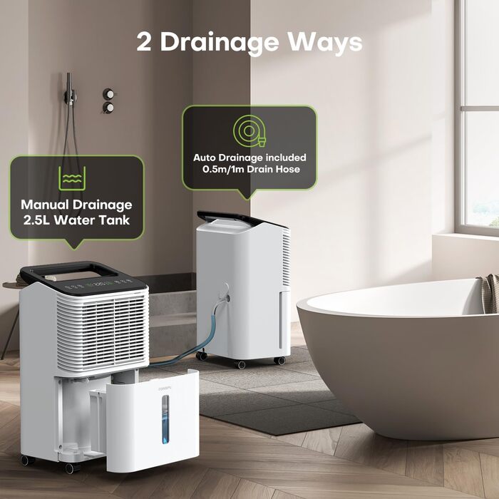 Електричний осушувач повітря CONOPUPlus 16L/день з AUTO режимом та таймером