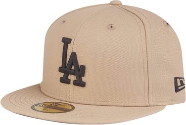 Кепка New Era MLB Basic LA Dodgers 59Fifty Fitted (57-58, Бежева)