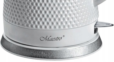 Електричний чайник Maestro MR069, 1500 Вт, 1,5 л, білий