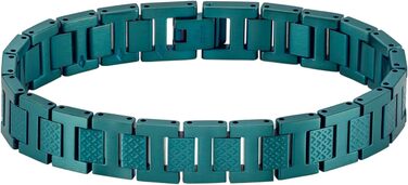 Браслет Lacoste MetroPole з застібкою-кнебелем. Зелений, з візерунком petit piqué. Для чоловіків та жінок