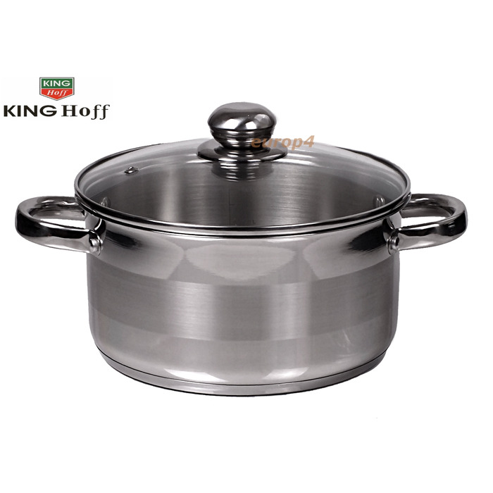 Каструля традиційна Kinghoff, 6 л