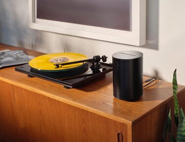 Sonos Era 100: Розумна колонка Wi-Fi/Bluetooth з Alexa, чорна