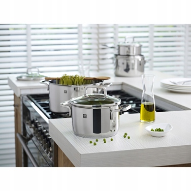 Набір каструль Zwilling Quadro з нержавіючої сталі, 5 предметів