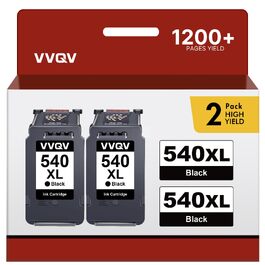 Картриджі для принтера Canon PG-540 XL чорний (Multipack), сумісні з серіями Pixma TS5150, TS5151, MG3650, MG3600, MG4200, MG3550