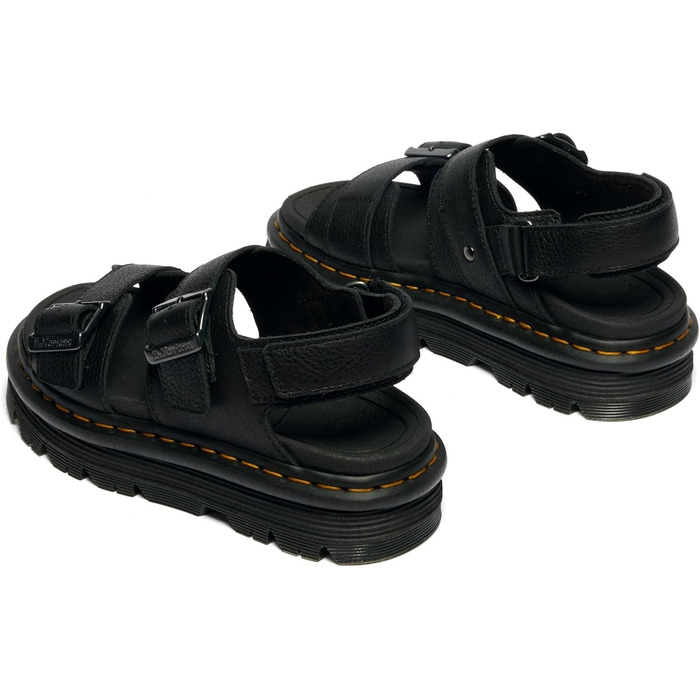 Сандалі Dr. Martens Zebzag жіночі, 42 EU - Чорні шкіряні сандалі на платформі