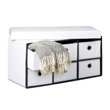 Relaxdays Storage Bench