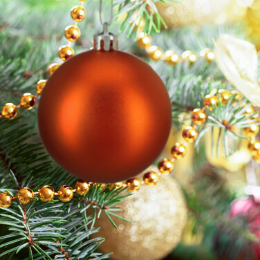 Relaxdays Set of 100 Christmas Baubles