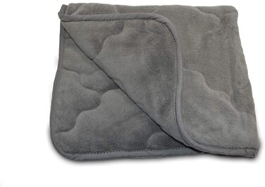 Антиалергенний коврик для собак GGM 100x120 см – швидковисихаючий, м'який, для собак, стійкий до бліх та кліщів, антрацитовий колір