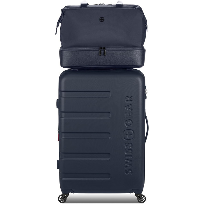 Чемодан SwissGear 7366 Hardside з розширюваним об'ємом та спін-колесами (великий, 27 дюймів, морська хвиля)