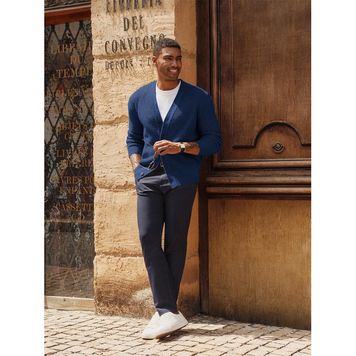 Чоловічий кардиган PJ PAUL JONES з в'язаним візерунком 