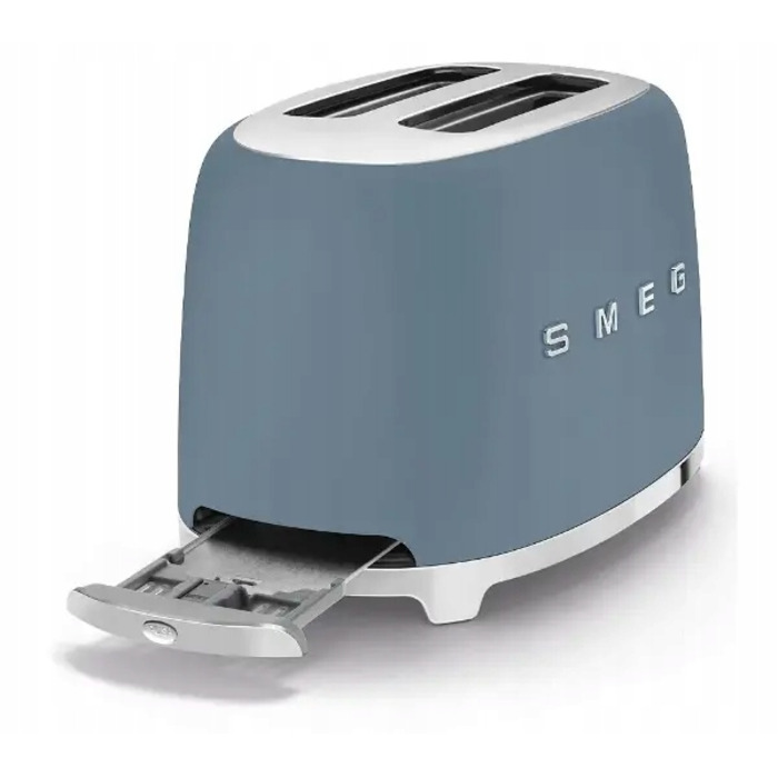 Тостер Smeg TSF01SBMEU, блакитний, 950 Вт