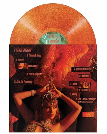 The Life of a Showgirl: Sweat and Vanilla Perfume Portofino Orange Glitter LP – Вінілова платівка