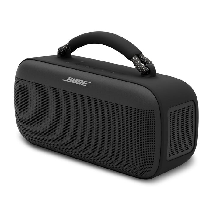 Bose SoundLink Max – Портативна Bluetooth колонка, водонепроникна, чорна. До 20 год роботи, USB-C, AUX