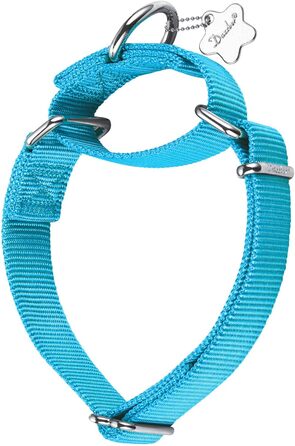 Нашийник для собак Dazzber Martingal, регульований, міцний, анти-вислизання, нейлон, для великих/середніх/маленьких собак (L(42-66см))