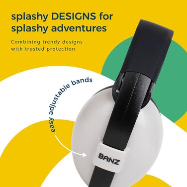 Banz Bubzee Захист вух для малюків сірого кольору