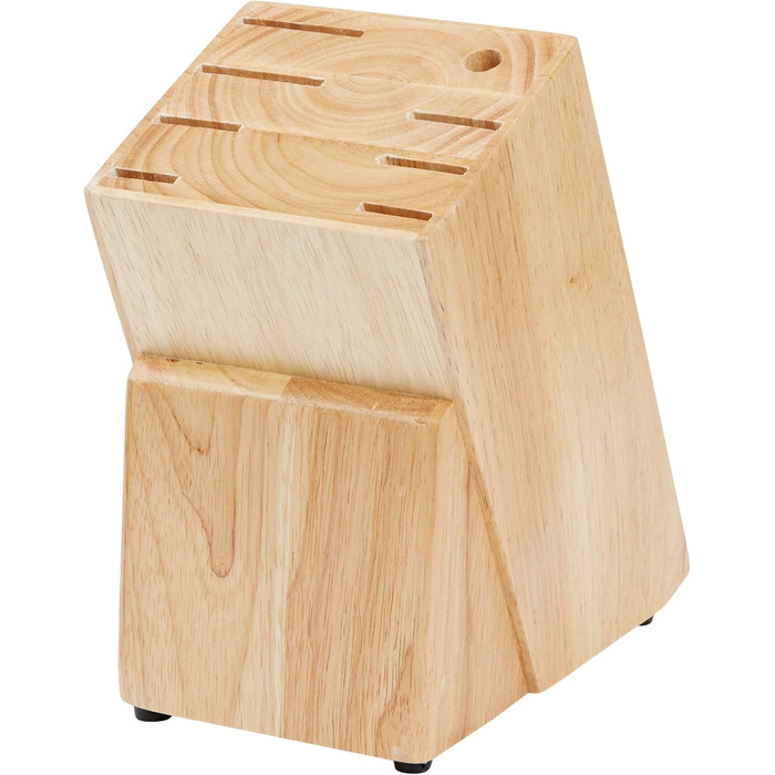 Amazon Basics Premium Knife Block Set - 9 Piece Black Set