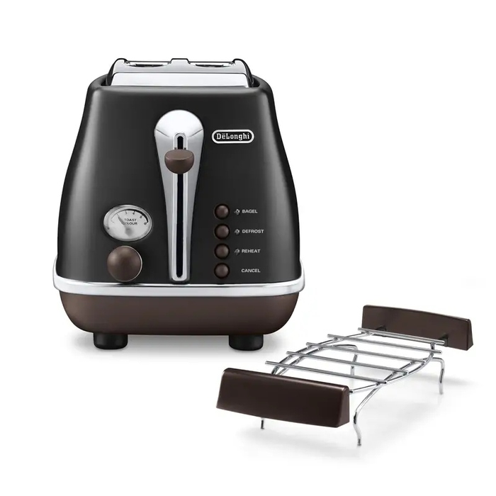 Тостер De'Longhi CTOV 2103.BK, чорний, 900 Вт