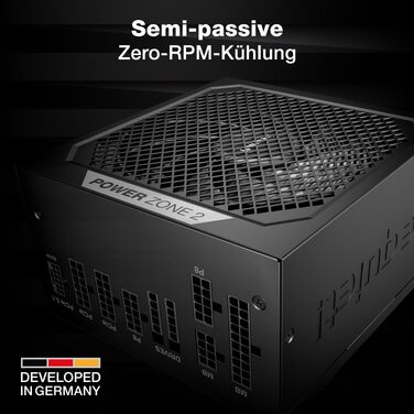 Блок живлення для ПК be quiet! Power Zone 2 1000W, сертифікація 80 Plus та Cybenetics Platinum